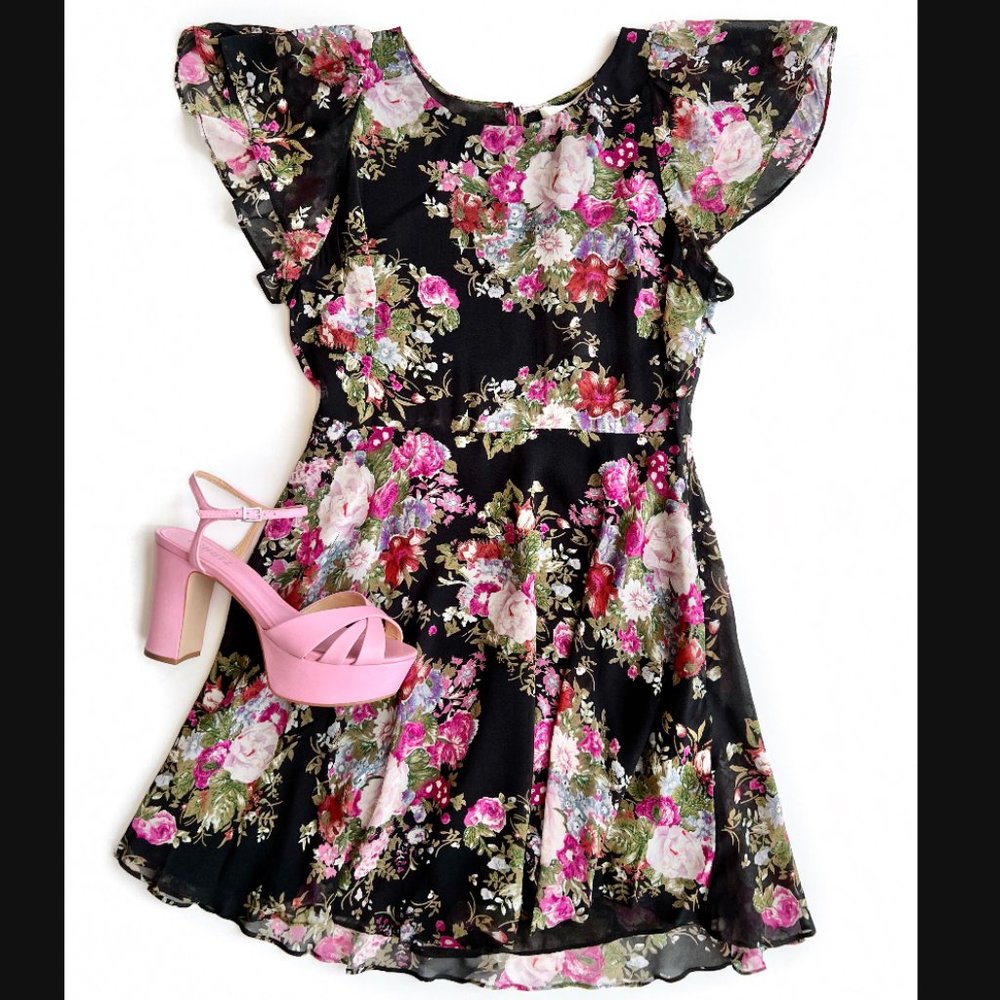 LovesShackFancy Garner Dress - Midnight Muse